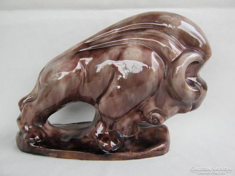 Hop ceramic bison buffalo