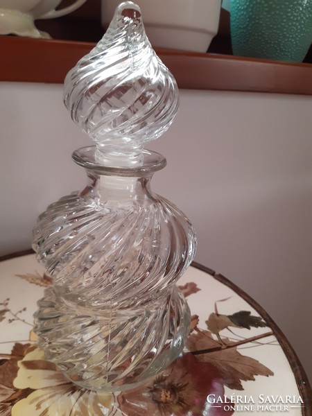 Decorative glass, drink holder 23 cm high