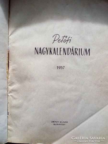 Petőfi Nagykalendárium 1957