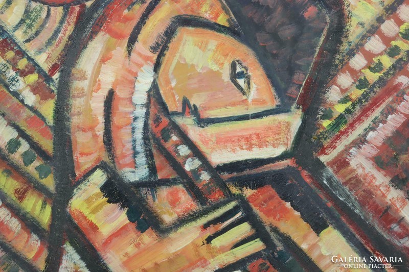 ANTON JASUSCH (1882-1965) festménye