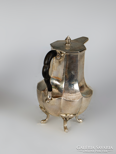 Silver hand hammered jug