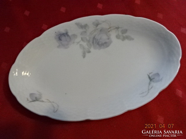 Meisseni porcelán antik szószos tál + alátét, mérete 18 x 10 x 8,5 cm, vitrin minőség. Vanneki!