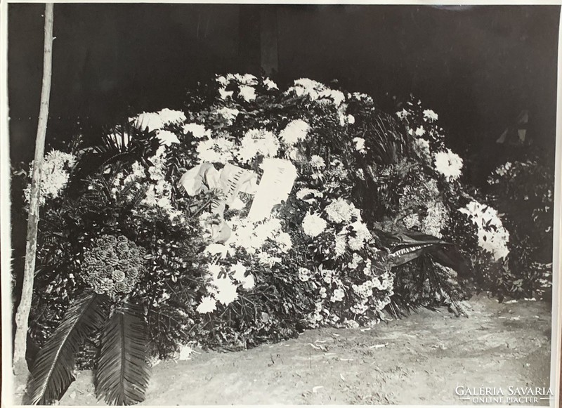 5 db Horthy korabeli temetési fénykép (1930-as évek)