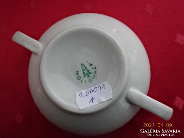 Hollóház porcelain, soup cup with a gold border, diameter 11 cm. He has!