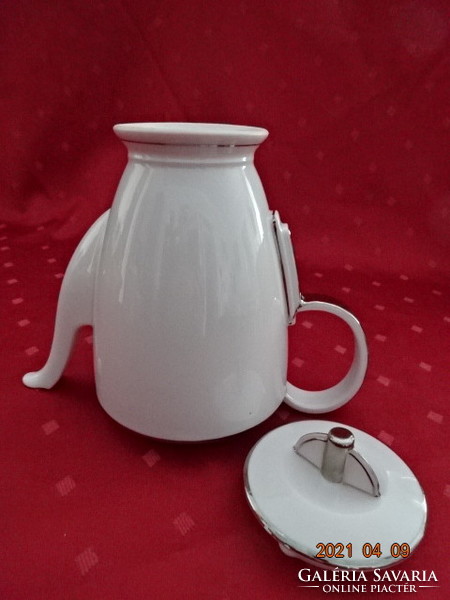 Epiag Czechoslovak quality porcelain, antique, pink teapot. He has!