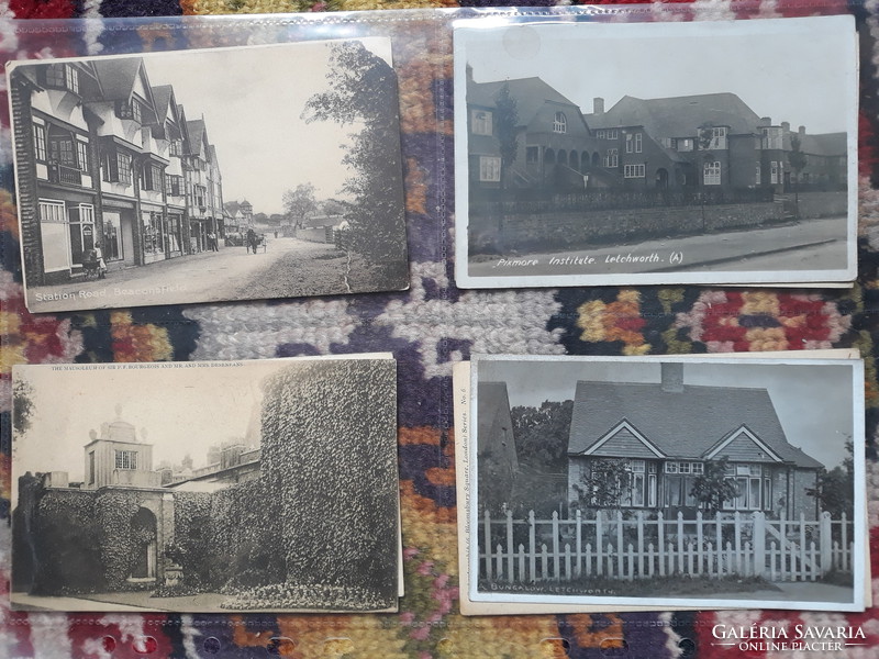 Régi képeslapok, Anglia, 1930-as évek 8 db!