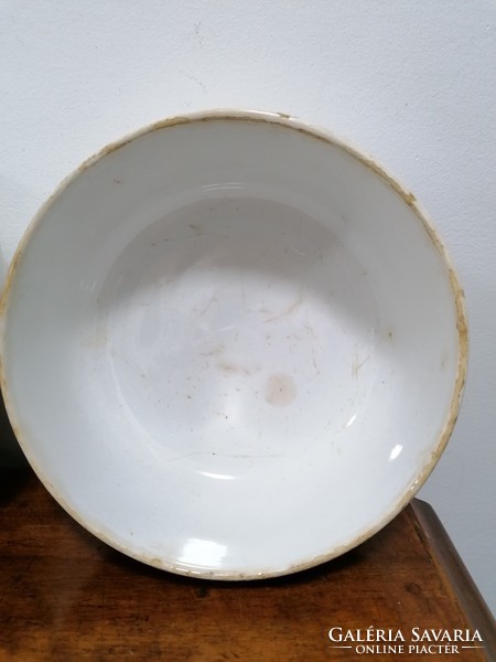Pair of old Hóllóházi / Szakmáry / polka dot bowl