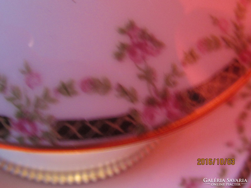 Limoges porcelain-silver bonbonier