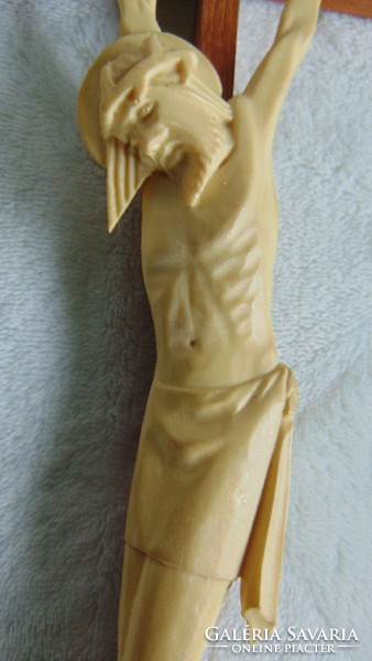 Antique, art deco crucifix, cross, flawless 35 cm