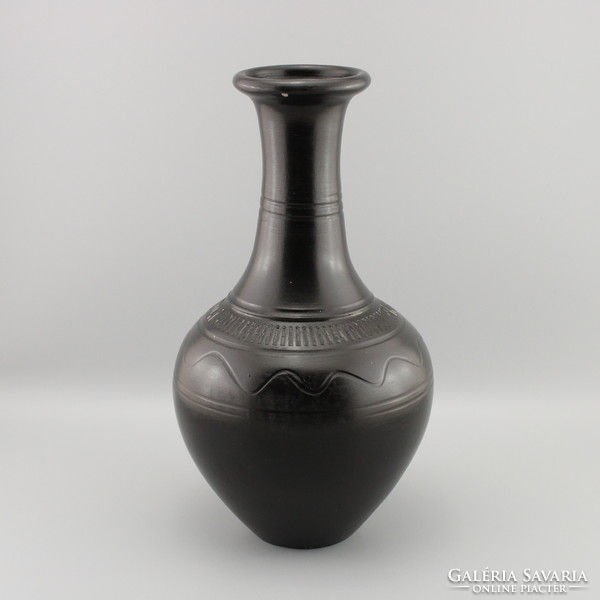 Ceramic vase, vintage vase,