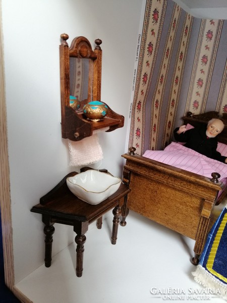 Doll house doll furniture bedroom