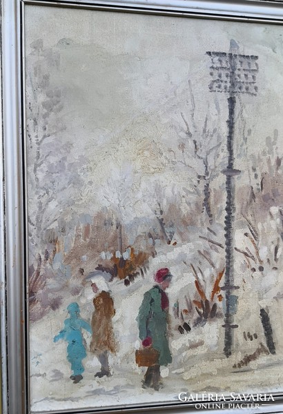 Fk/056 - Lajos Raksányi - winter walk