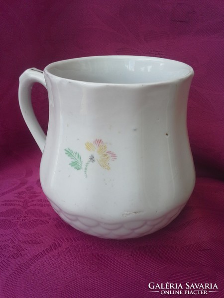Kőbánya, drasche porcelain, floral, belly mug, jar. Cheaper!