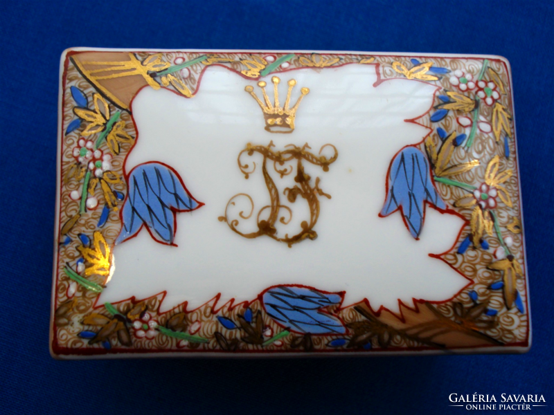 Óherend (vilmos fischer) cubash pattern jewelry box (1881)