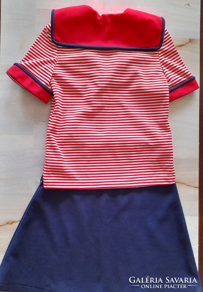 Retro old little girl dress from the 70's