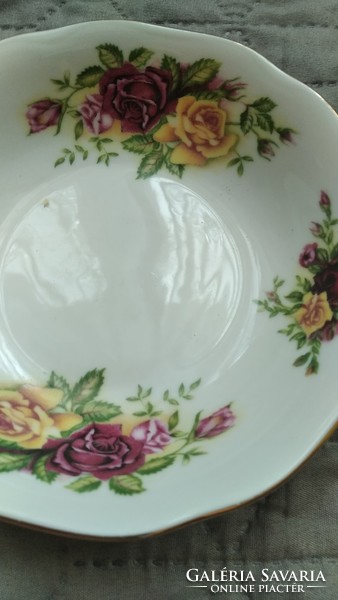 Bavaria fine rózsás kompotos kis tányér