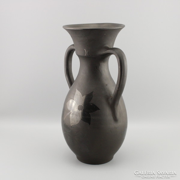 Antique ceramic vase, vintage vase