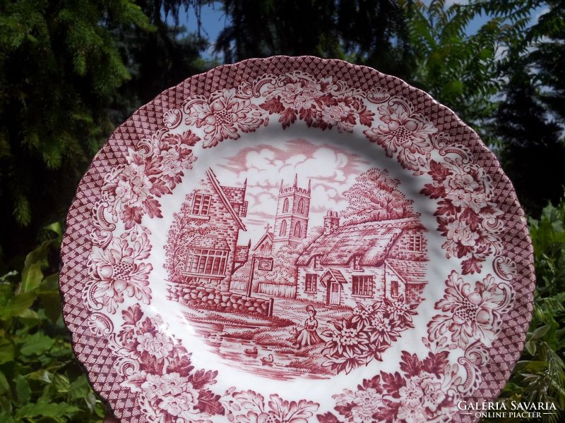 English merrie old England plate