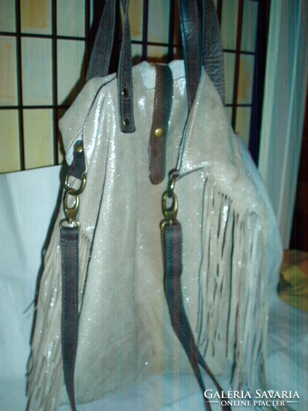 Vintage Italian leather, cool handbag, shoulder bag