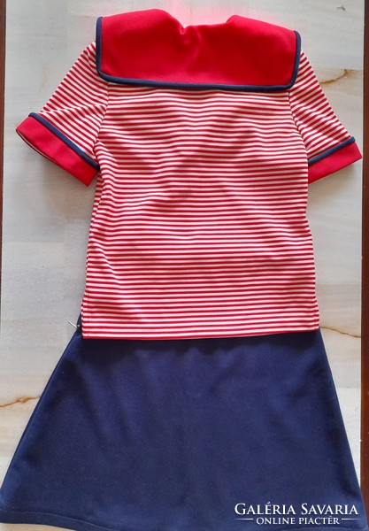 Retro old little girl dress from the 70's