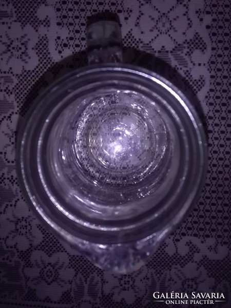 Retro vastag falú üveg kancsó