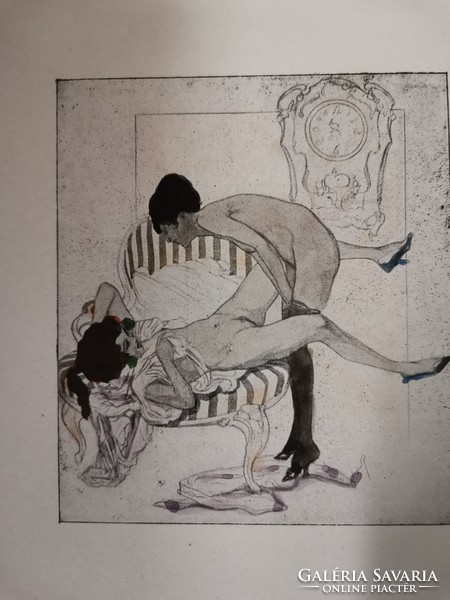 Erotic reproduced lithography !!!!