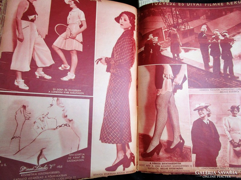 Pesti diary 1936 pictorial supplement p. 517. Just a picture fashion horthy gypsy wedding