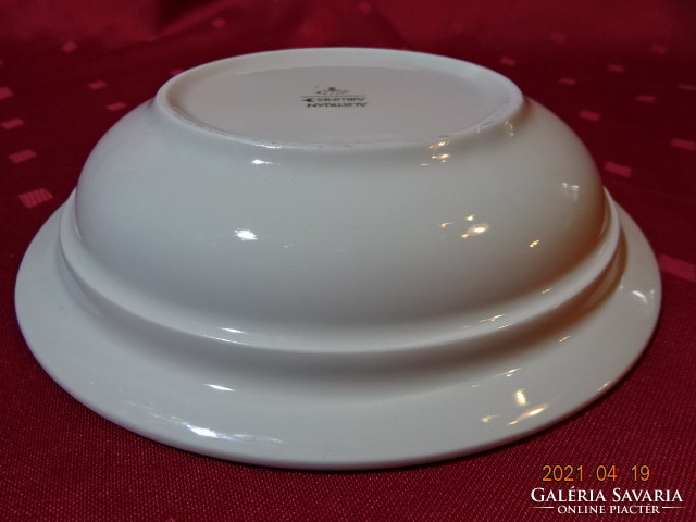 Seltmann porcelain deep plate, product of austrian airlines, diameter 17 cm. He has!