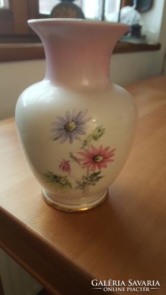 Régi hollóházi porcelán váza