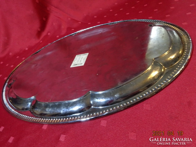 Metal tray - large: 45.5 x 34 cm. He has!