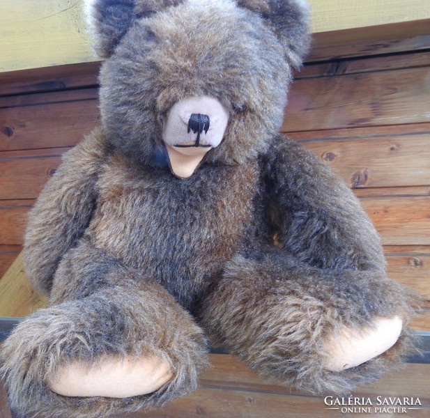 Old teddy bear - furry teddy bear