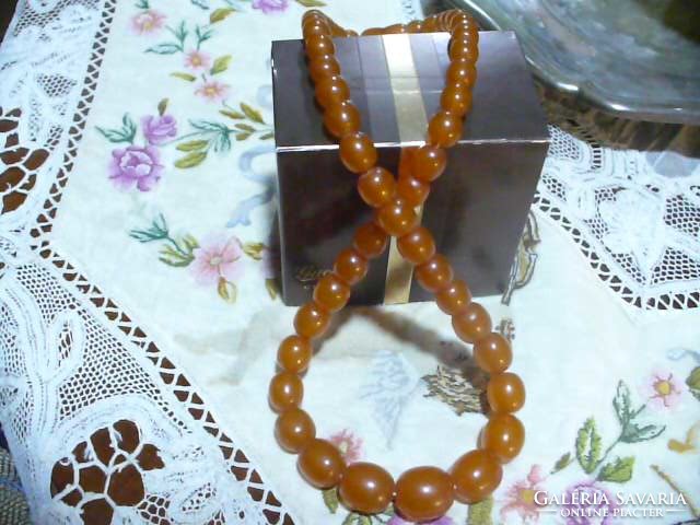 Beautiful amber necklace