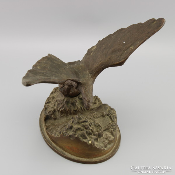 Eagle statue, vintage bronze statue, eagle statue