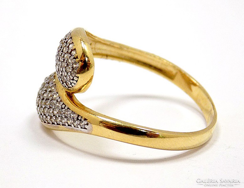 Köves arany gyűrű (ZAL-Au95607)