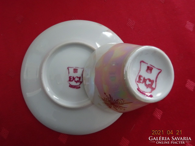 Eigl German porcelain coffee set with six-seat lyceum. He has!