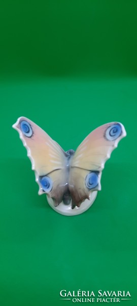 Ens -Volkstedt porcelán pillangó figura