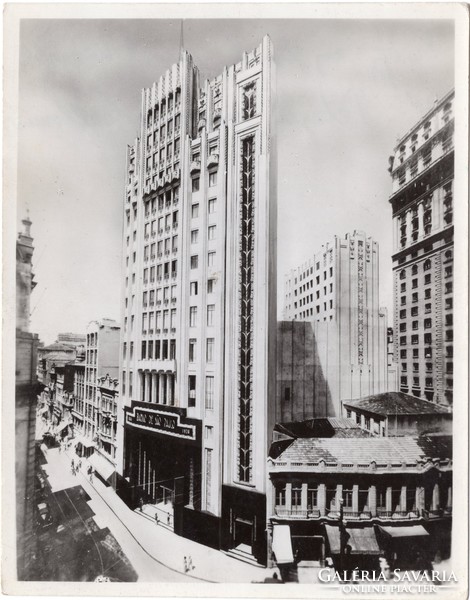 Bank of Sao Paulo. Eredeti fotó 1930