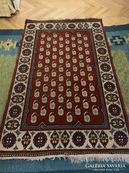 Antique botach pattern rug.