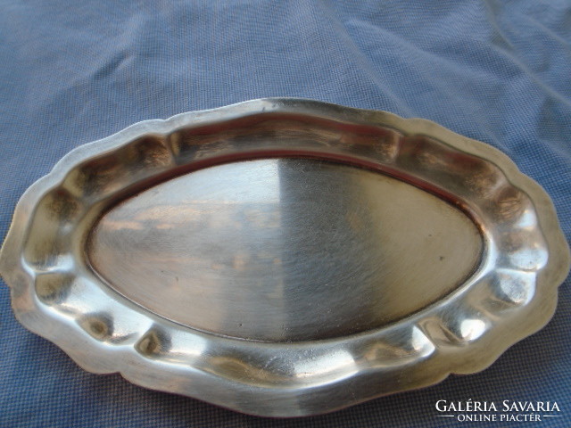 Small antique baroque silver????? Tray 20 x 12.8 cm 103 grams for 1260 ft parcel machine