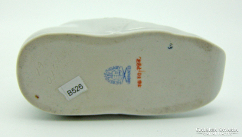 B525 Herendi PBR mintás rózsás cipő 7570 formaszámmal - szép hibátlan állapotban