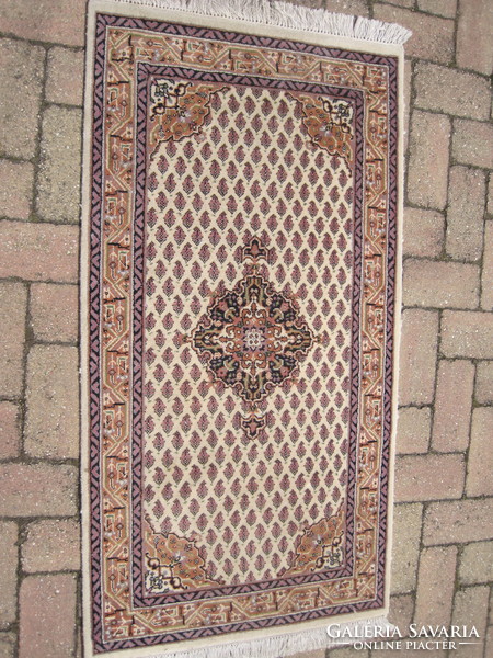 Hand-knotted boteh pattern carpet!