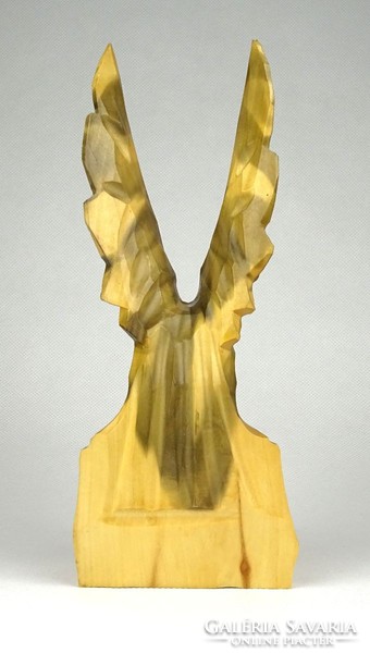 1D902 Faragott sas szobor sas fafaragás 20 cm