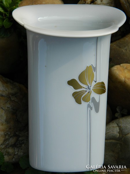 Kézi festésű porcelán váza, Arsberg