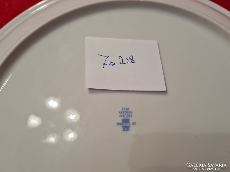 ZS218 Zsolnay tányér 23 cm