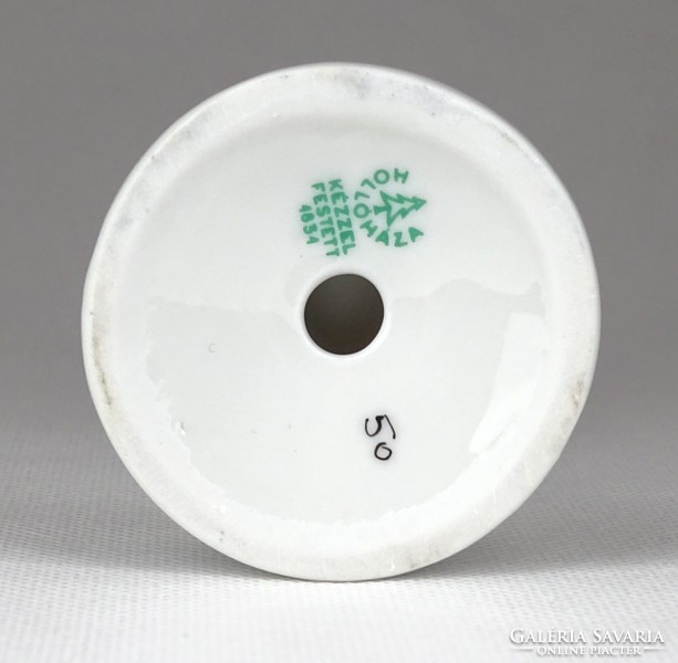 1D892 Hollóházi porcelán kócsag talapzaton 20 cm