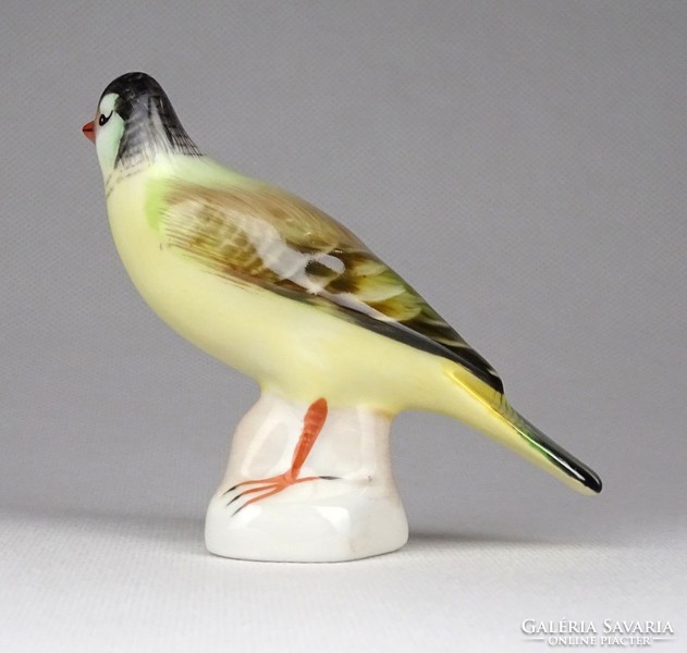 1D918 Régi Aquincum porcelán madár figura