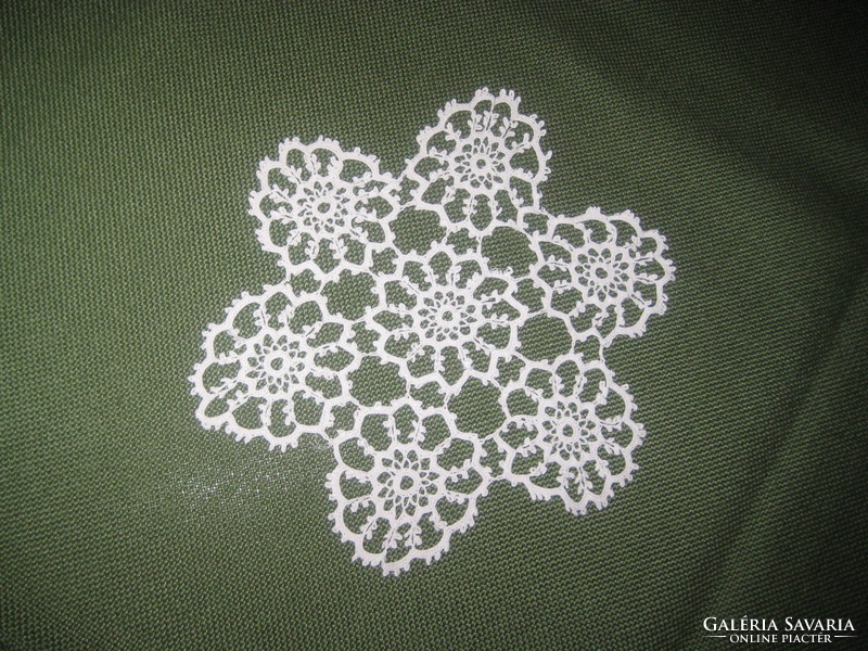 Crochet tablecloth, very fine work, 20 cm