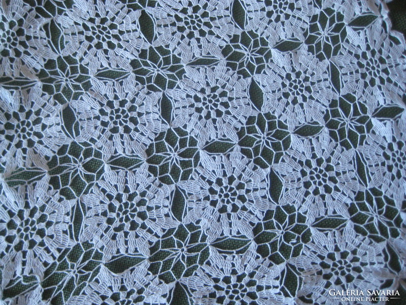 Crochet tablecloth, 34 x 34 cm