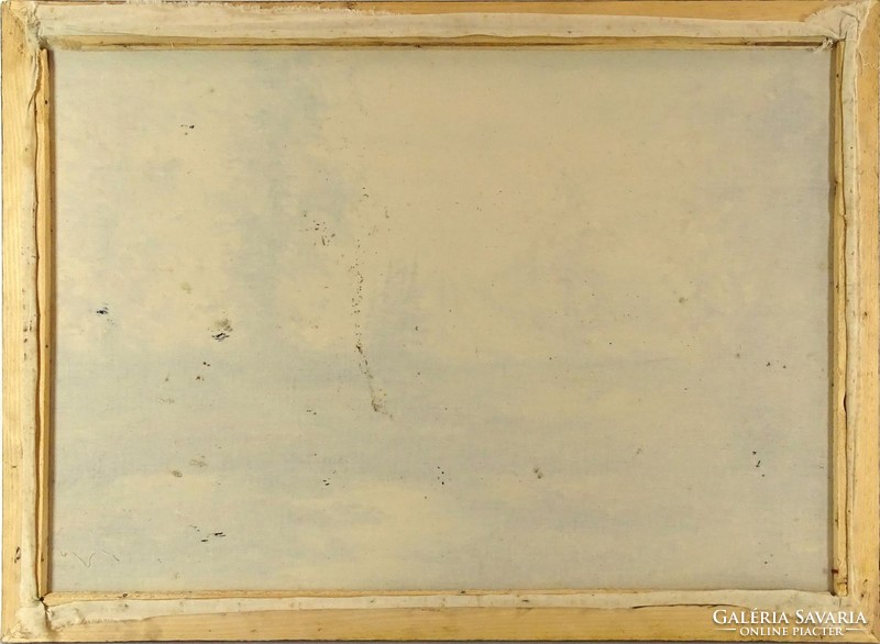 1D943 XX. századi festő : Patak a hegy lábánál