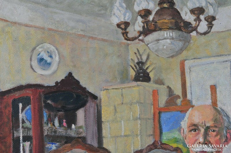 Tiszavölgyi Jánosnak tulajdonítva (1906-1996): Önarckép